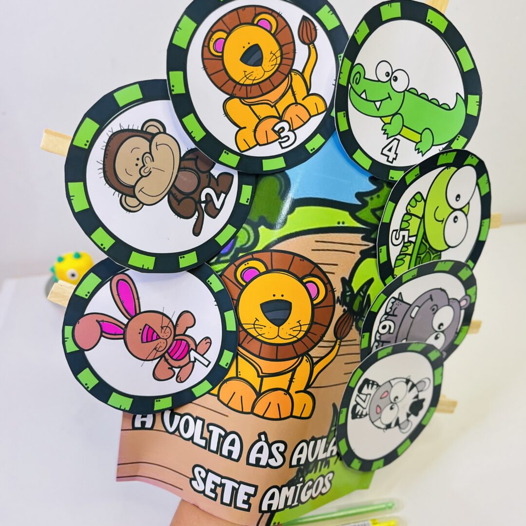 HISTÓRIA NA LUVA- A VOLTA ÀS AULAS DOS SETE AMIGOS.