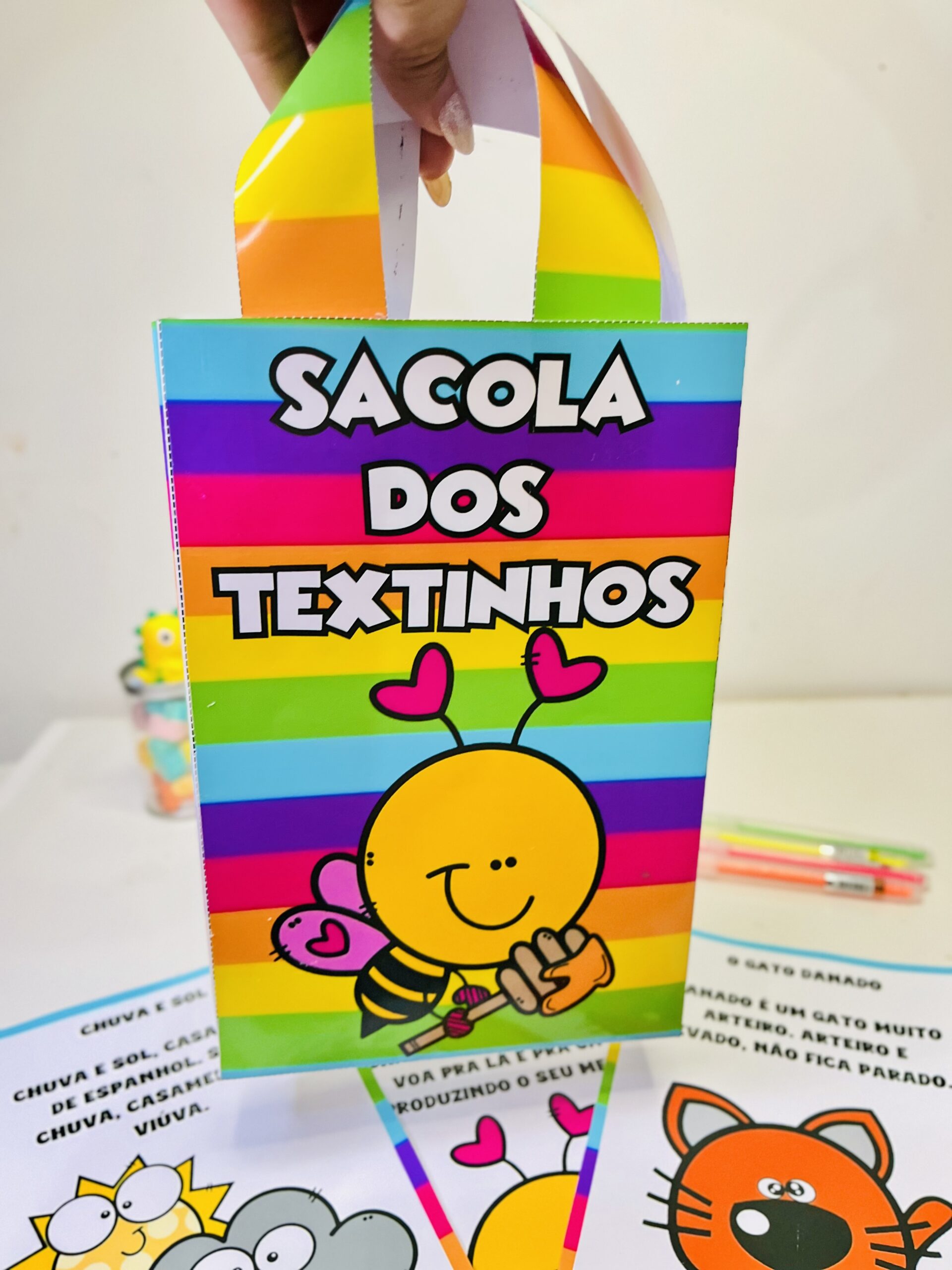 SACOLA DOS TEXTINHOS