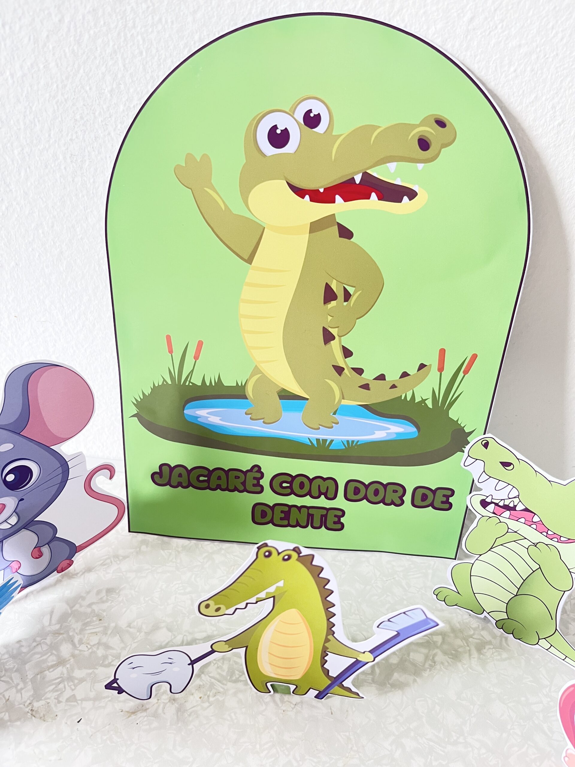 JACARÉ COM DOR DE DENTE - Imagem 2