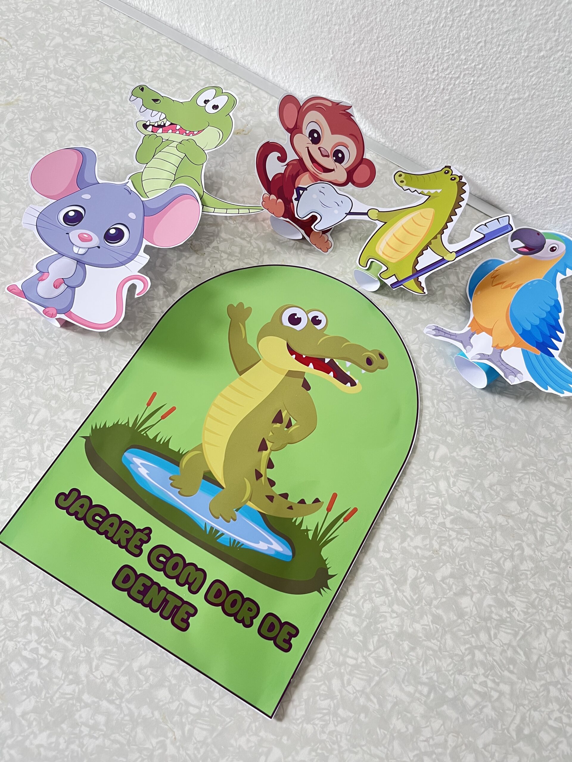 JACARÉ COM DOR DE DENTE - Imagem 4