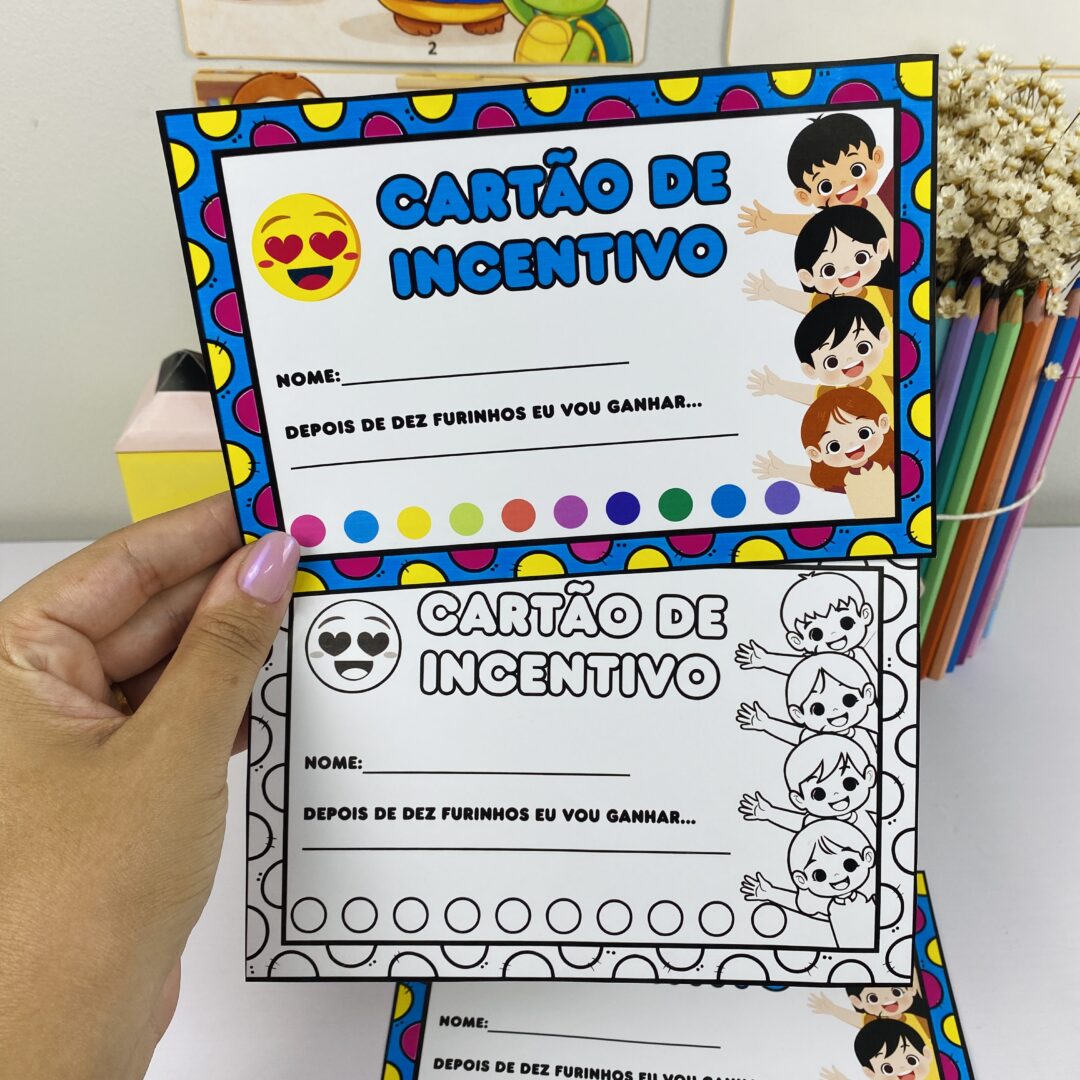 CARTÃO DE INCENTIVO 