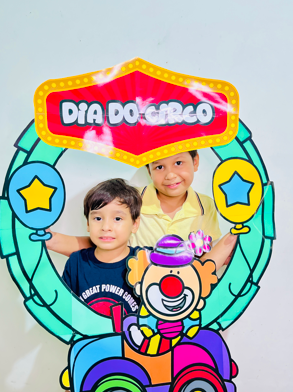 BAMBOLÊ PARA FOTOS- DIA DO CIRCO