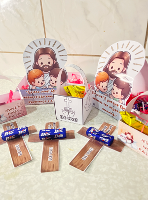 KIT LEMBRANCINHAS DE PÁSCOA CRISTÃ - Imagem 4