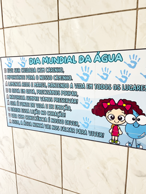 🌊💧 PAINEL EDUCATIVO - DIA DA ÁGUA 💧🌊