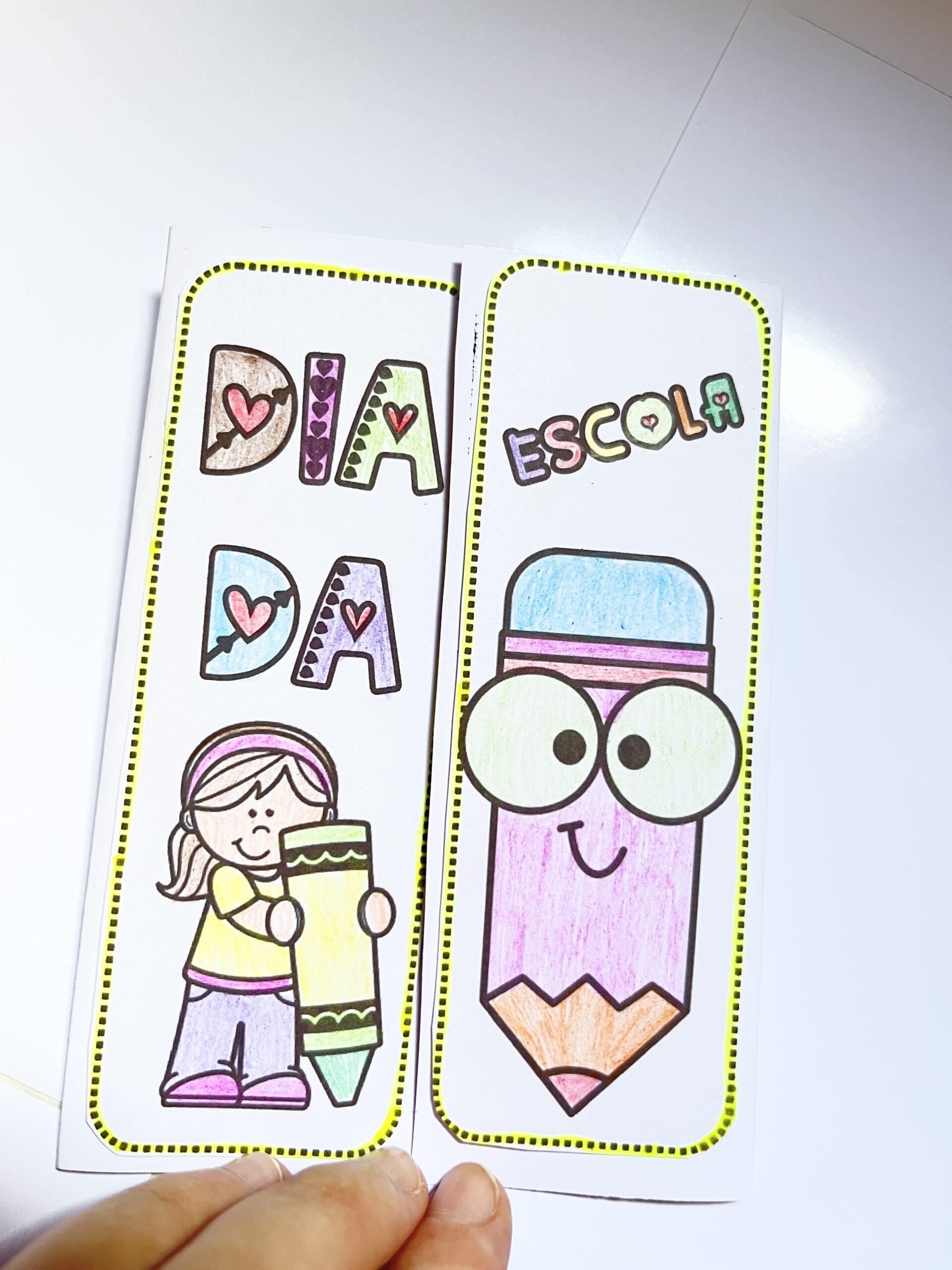 🎨📚 LAPBOOK PARA COLORIR – DIA DA ESCOLA! 🏫✨ - Imagem 2