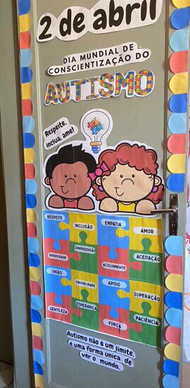 PAINEL DE PORTA : AUTISMO