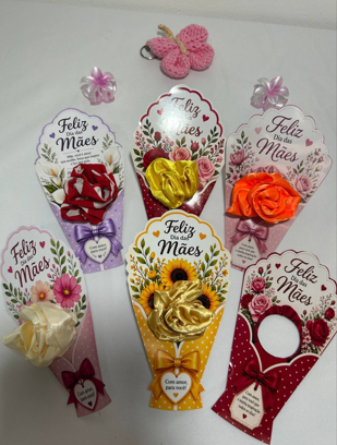 🌸💝 CARTÃO BUQUÊ PARA XUXINHA – DIA DAS MÃES 💝🌸