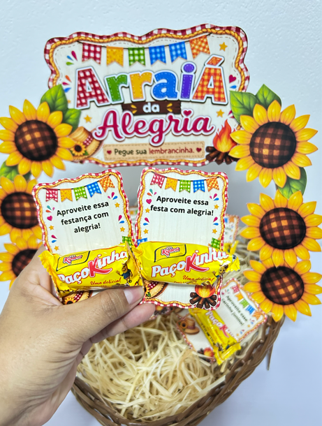 CESTA JUNINA ARRAIÁ DA ALEGRIA - Imagem 2