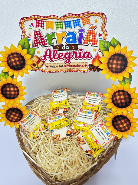 CESTA JUNINA ARRAIÁ DA ALEGRIA - Imagem 3