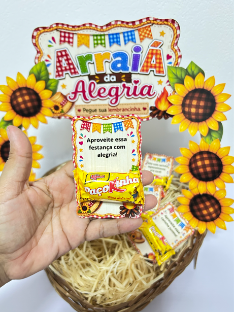 CESTA JUNINA ARRAIÁ DA ALEGRIA - Imagem 4