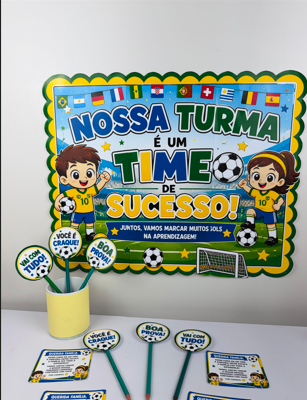 🇧🇷⚽ KIT PROVA – TEMA BRASIL ⚽🇧🇷
