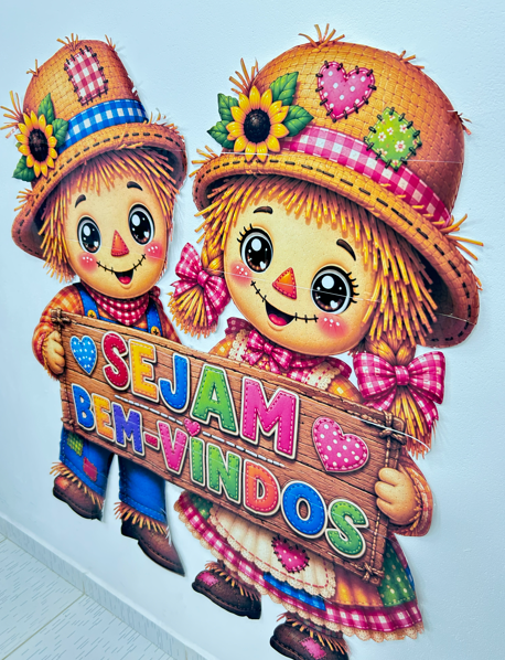 BEM-VINDOS ESPANTALHOS - Imagem 3