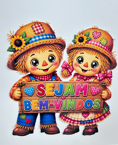 BEM-VINDOS ESPANTALHOS