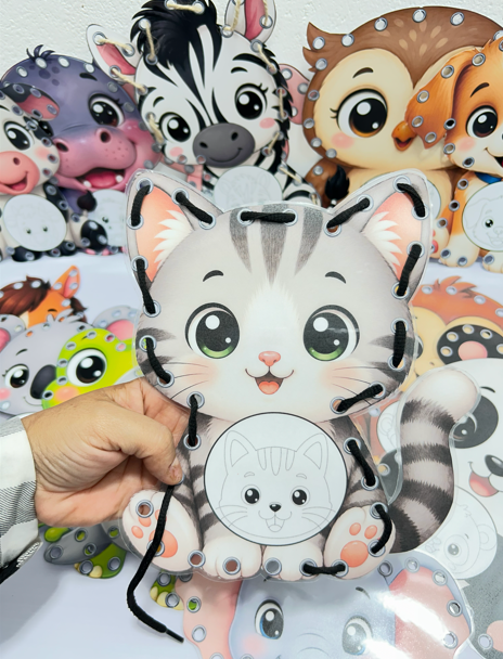 ALINHAVOS DOS ANIMAIS DIVERTIDOS