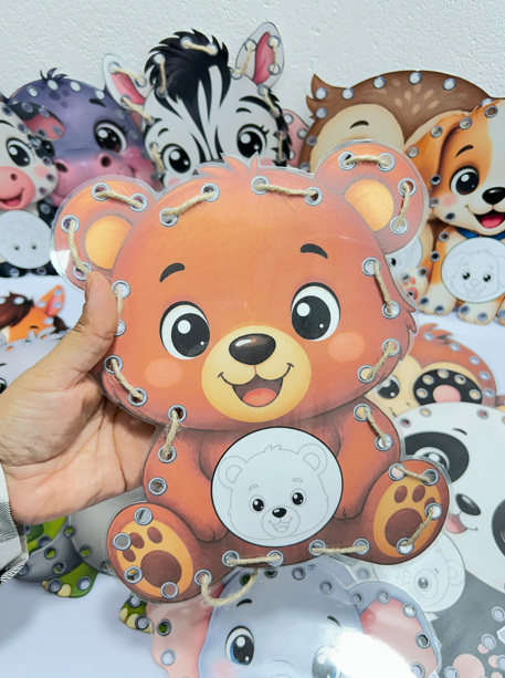 ALINHAVOS DOS ANIMAIS DIVERTIDOS - Imagem 3