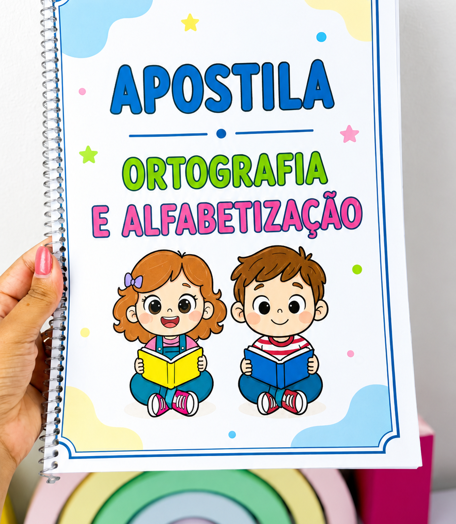 📚 APOSTILA ORTOGRAFIA E ALFABETIZAÇÃO