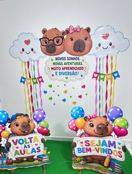 PAINEL VOLTA ÀS AULAS CAPIVARA