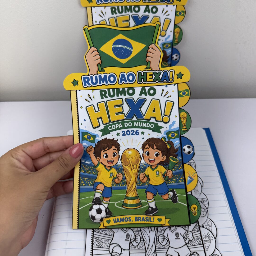 🏆⚽ LIVRO INTERATIVO – RUMO AO HEXA! 🇧🇷