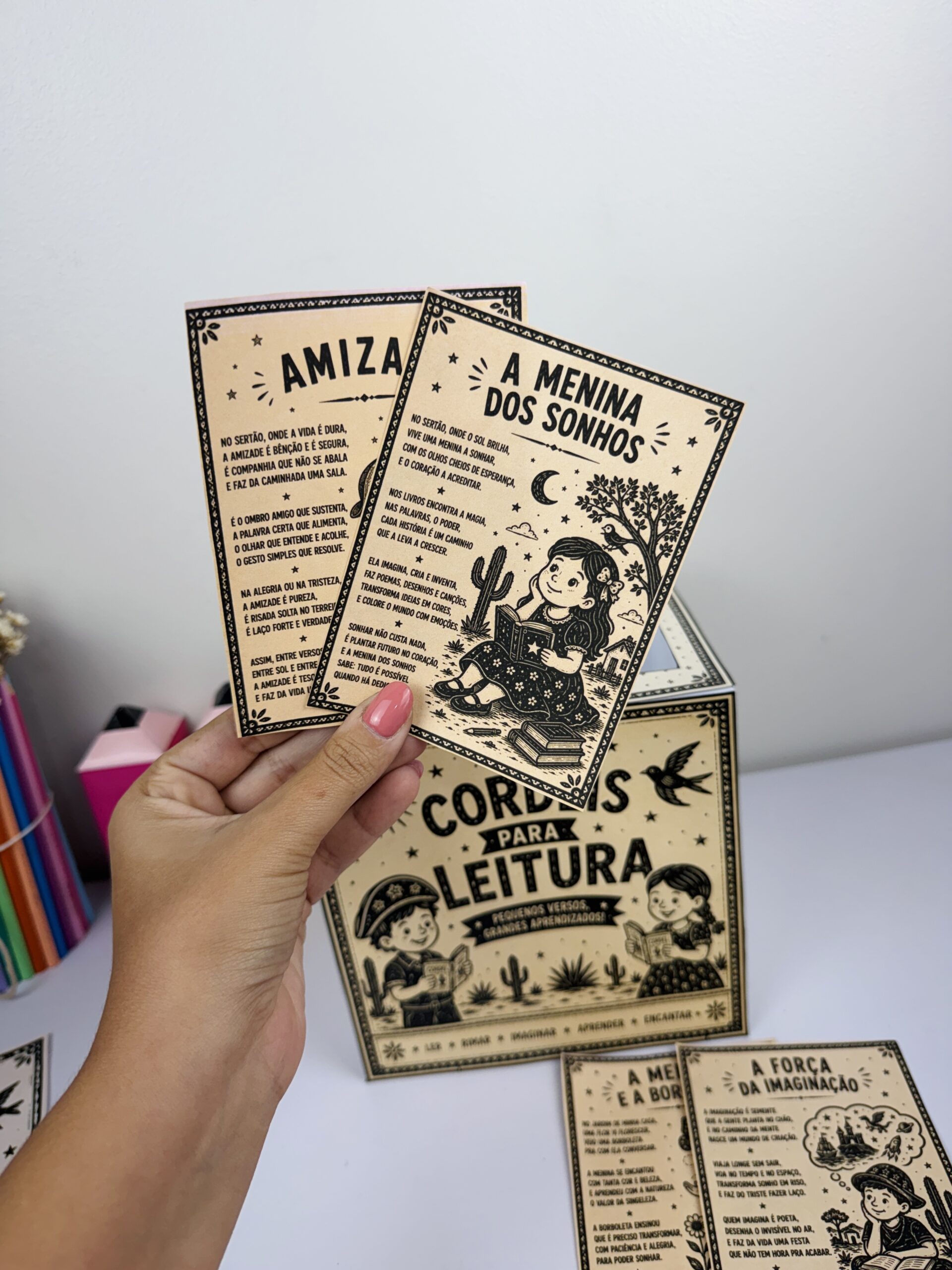 🌵📚 CAIXA DO CORDEL PARA LEITURA 📚🌵 - Imagem 3