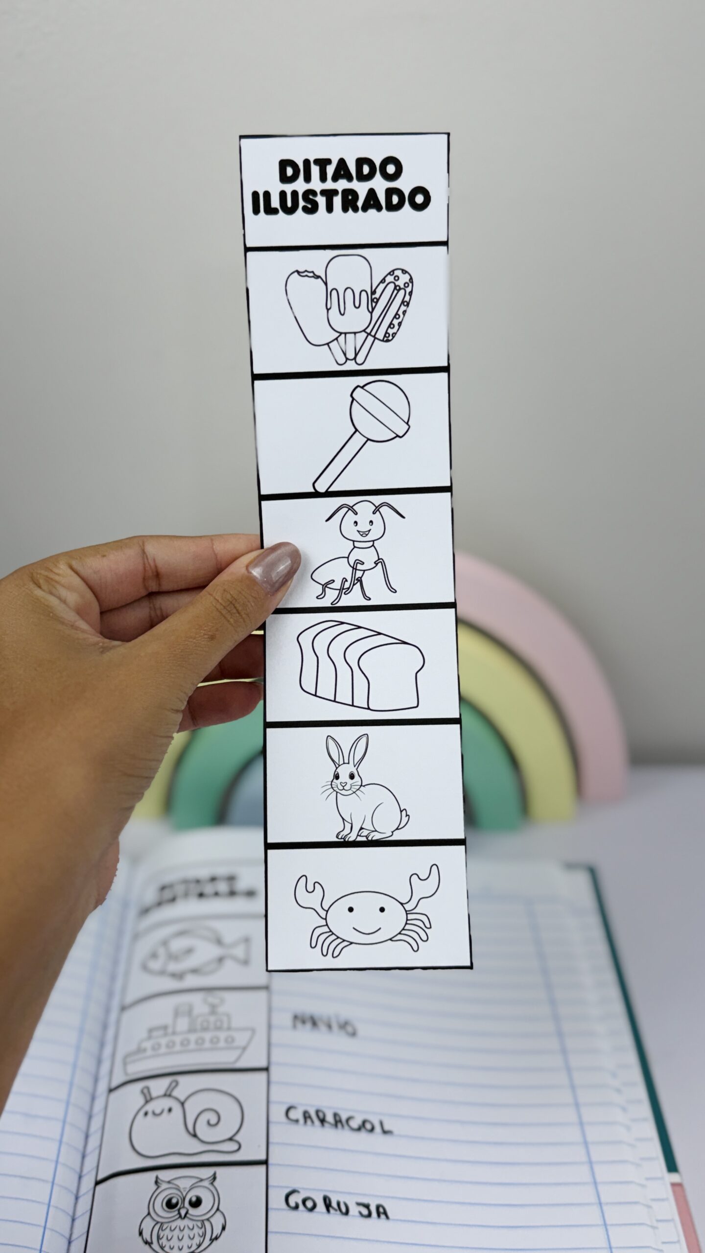TIRINHAS – DITADO ILUSTRADO - Imagem 2