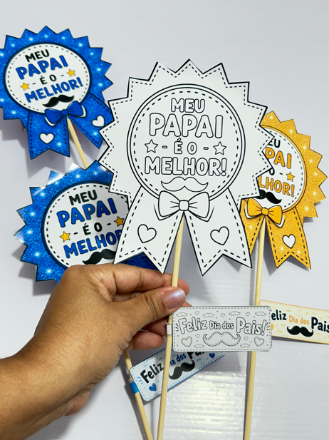 LEMBRANCINHA MEDALHA DIA DOS PAIS - Imagem 2