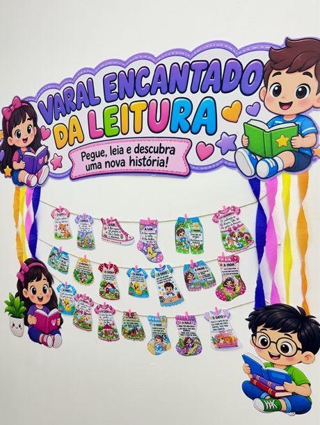 VARAL ENCANTADO DA LEITURA