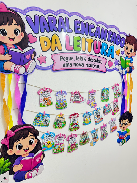 VARAL ENCANTADO DA LEITURA - Imagem 3