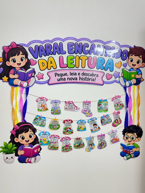 VARAL ENCANTADO DA LEITURA - Imagem 9
