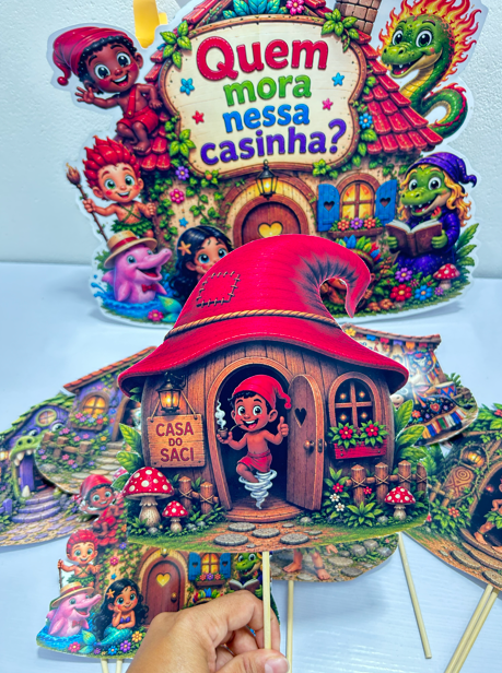 QUEM MORA NESSA CASINHA?