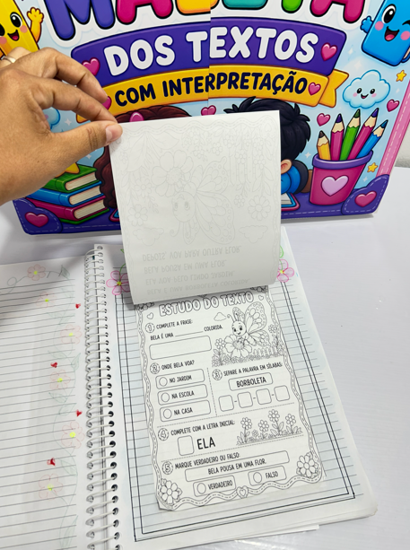 MALETA DE TEXTOS COM INTERPRETAÇÃO - Imagem 5