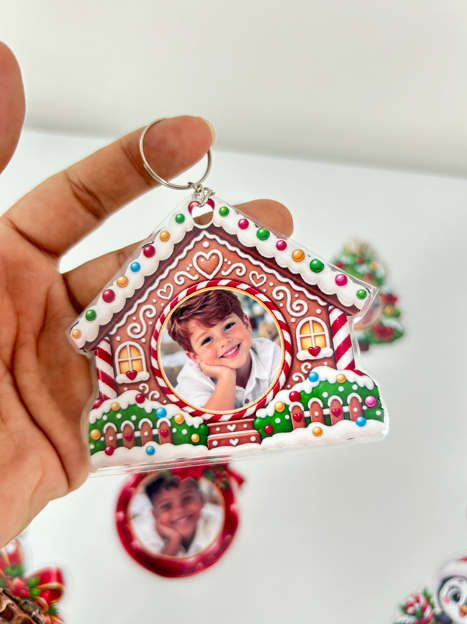 CHAVEIRO DE NATAL COM FOTO - Imagem 6